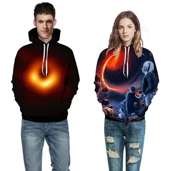 Women Couple First Image of Black Hole Sweatshirt Long Sleeve Hoodie Top HSJ88
Women Couple First Image of Black Hole Sweatshirt Long Sleeve Hoodie Top HSJ88