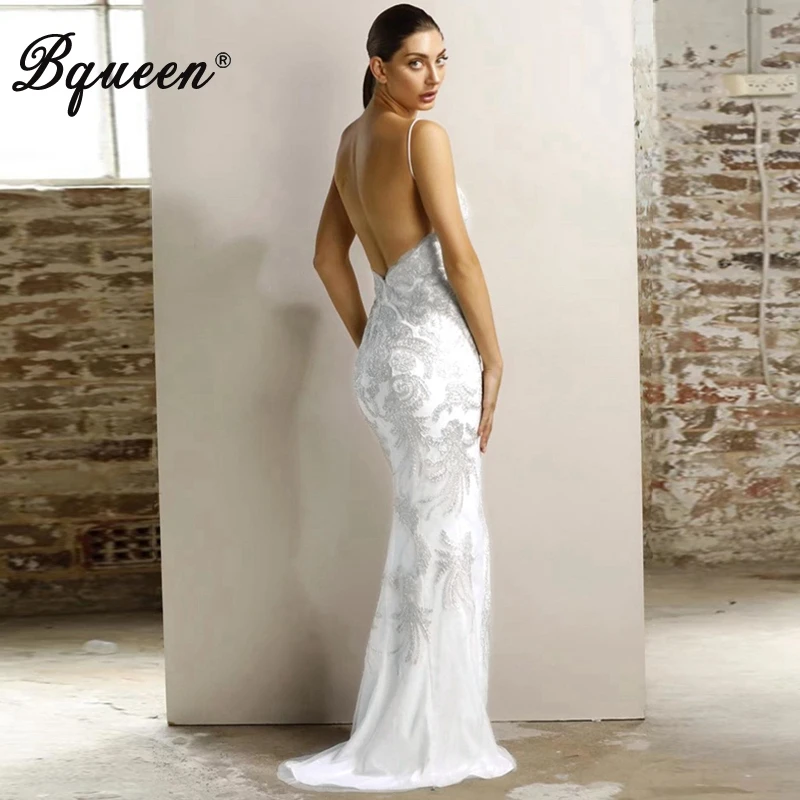 Bqueen Women New Sexy Bandage Spaghetti Deep V Neck Backless Sleeveless Print Party Solid Elegant Floor Length Dress 2019
Bqueen Women New Sexy Bandage Spaghetti Deep V Neck Backless Sleeveless Print Party Solid Elegant Floor Length Dress 2019