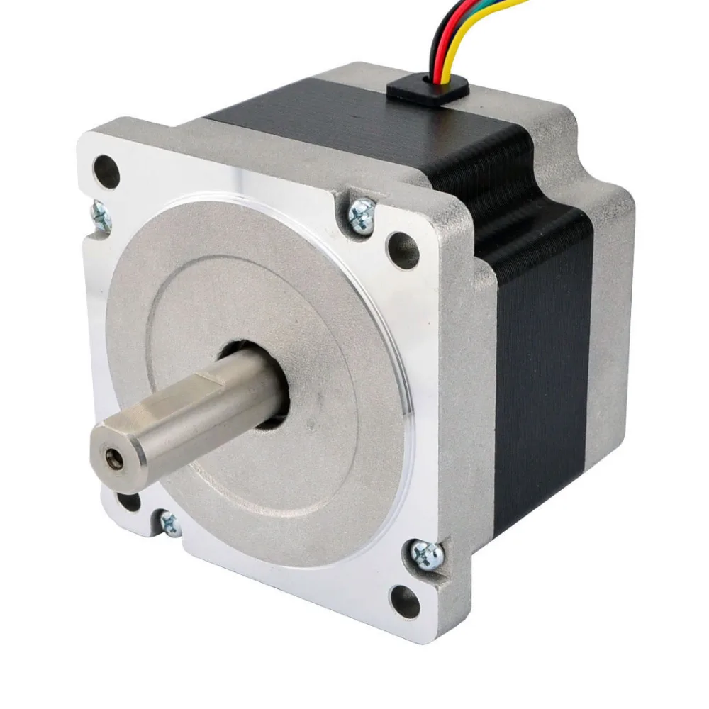 Dual Shaft Nema 34 Stepper Motor 6-lead 1.8 deg 2.2Nm(312oz.in) 2A 86x86x66mm for CNC Laser Router
Dual Shaft Nema 34 Stepper Motor 6-lead 1.8 deg 2.2Nm(312oz.in) 2A 86x86x66mm for CNC Laser Router