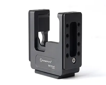 SUNWAYFOTO SUN-PRO+ GoPro cage for Hero 3+/ Hero 4 CNC machined from T6061 aerospace aluminum alloy 
SUNWAYFOTO SUN-PRO+ GoPro cage for Hero 3+/ Hero 4 CNC machined from T6061 aerospace aluminum alloy