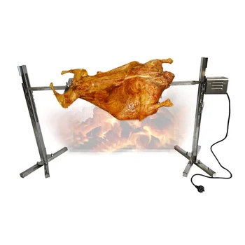 Stainless Steel Spit Roaster Camping Large Grill Rotisserie Spit Roaster Rod Charcoal BBQ Pig Chicken 15W Motor
Stainless Steel Spit Roaster Camping Large Grill Rotisserie Spit Roaster Rod Charcoal BBQ Pig Chicken 15W Motor