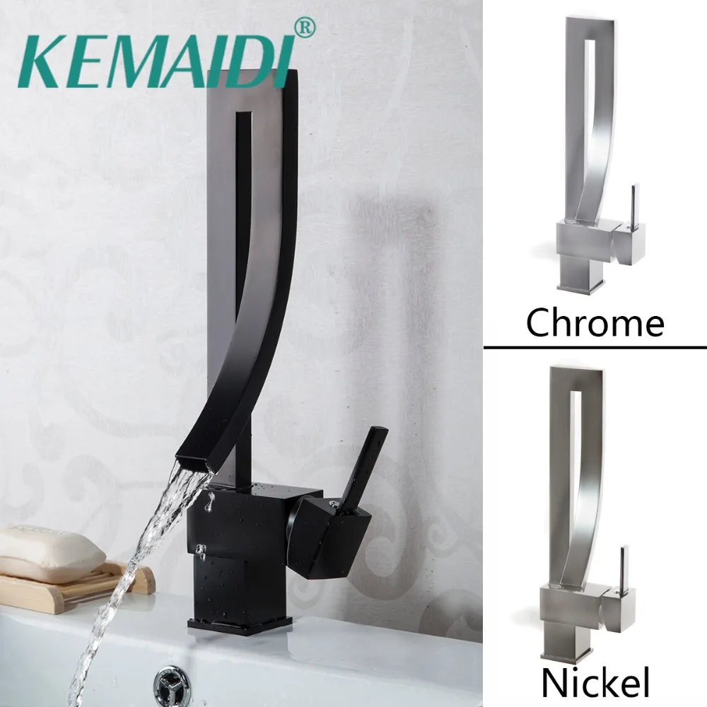 KEMAIDI Kitchen Sink Faucet Artist Creation Chrome Black Brushed Nickel Basin Single Handle Bathroom Faucets Mixer Tap
KEMAIDI Kitchen Sink Faucet Artist Creation Chrome Black Brushed Nickel Basin Single Handle Bathroom Faucets Mixer Tap