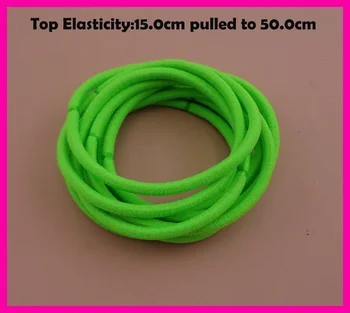 50PCS 3mm Top Elasticity Neon Green Elastic Ponytail Holders rope with gluing connection,seamless elastic hair ties hair bands
50PCS 3mm Top Elasticity Neon Green Elastic Ponytail Holders rope with gluing connection,seamless elastic hair ties hair bands