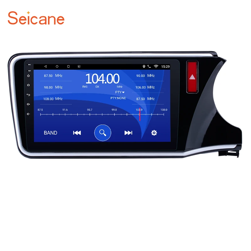 Seicane 10.1" Android 8.1 Car GPS Navigation Radio Multimedia Player For 2014 2015 2016 2017 HONDA CITY RHD with Bluetooth wifi
Seicane 10.1" Android 8.1 Car GPS Navigation Radio Multimedia Player For 2014 2015 2016 2017 HONDA CITY RHD with Bluetooth wifi