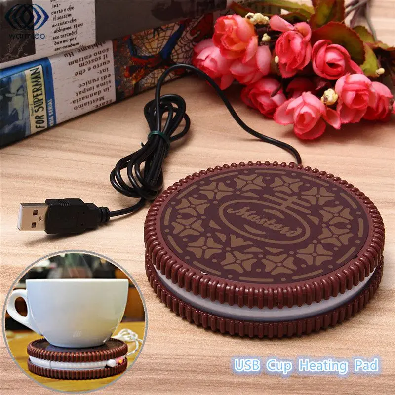USB-POWERED UK Mat Cup Warmer Milk Heater Coffee Mug Drink Coaster Tea Insulation USB Mug Heating Pad COOKIE Design Cup For Car
USB-POWERED UK Mat Cup Warmer Milk Heater Coffee Mug Drink Coaster Tea Insulation USB Mug Heating Pad COOKIE Design Cup For Car