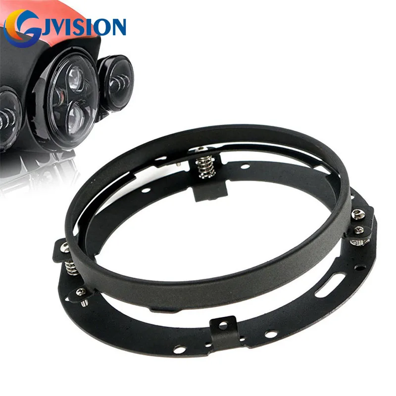 7" inch Round Stainless steel Mount Headlight Ring Mounting Bracket for Harley-Davidson Touring Softail Models
7" inch Round Stainless steel Mount Headlight Ring Mounting Bracket for Harley-Davidson Touring Softail Models