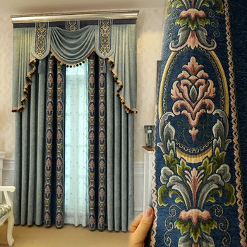 Custom curtains high class simple modern luxurious bedroom curtain thick heavy Chenille fabric cloth blackout curtain tulle E894
Custom curtains high class simple modern luxurious bedroom curtain thick heavy Chenille fabric cloth blackout curtain tulle E894