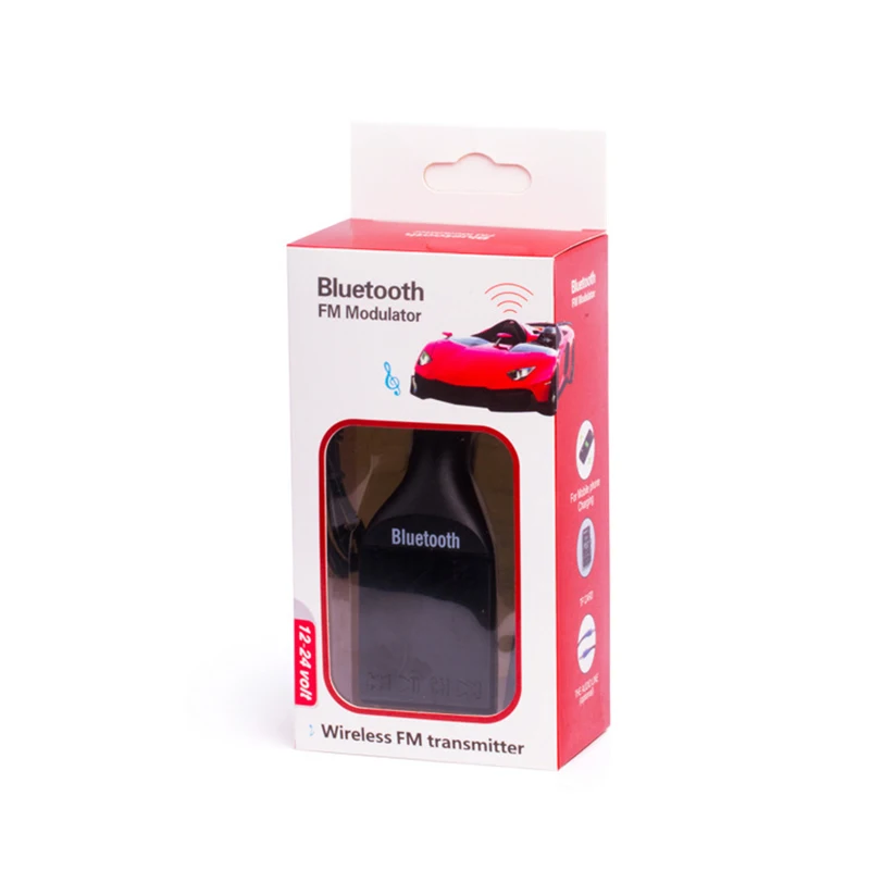 Bluetooth Car Kit MP3 Player FM Transmitter Handsfree Wireless FM Modulator Support TF Micro SD USB Music Playing
Bluetooth Car Kit MP3 Player FM Transmitter Handsfree Wireless FM Modulator Support TF Micro SD USB Music Playing
