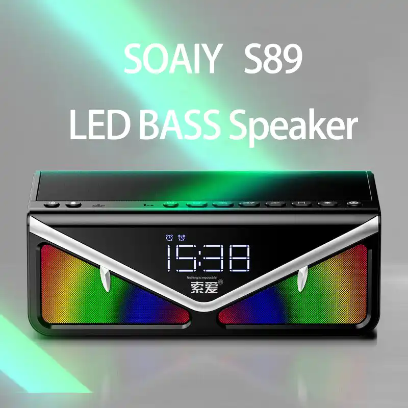 soaiy smart touch bluetooth speaker