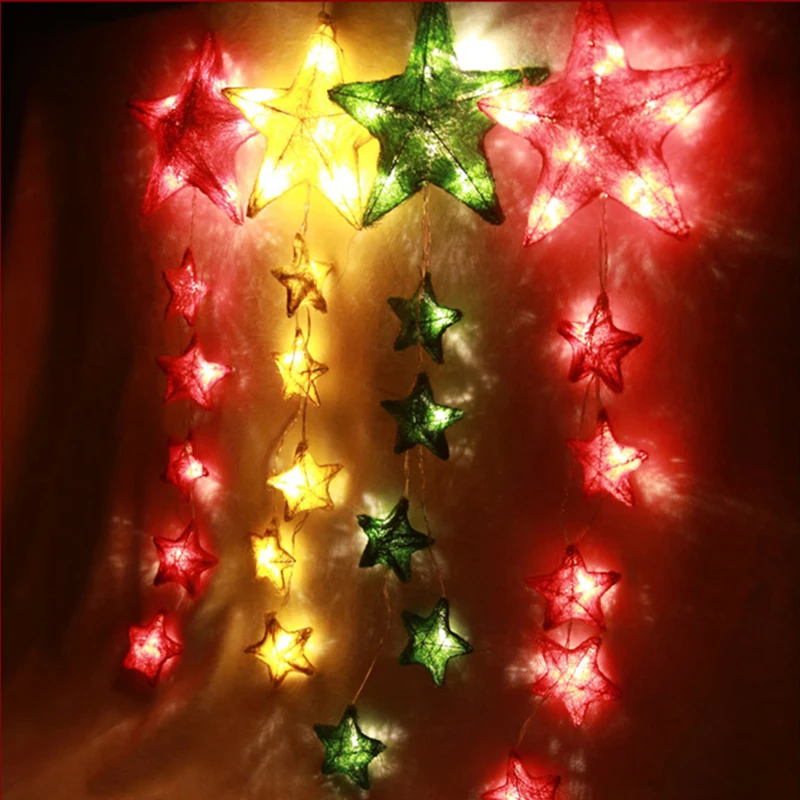 LED Christmas Decoration String Star String Lamp Holiday Wedding Party Light For Christmas Tree Home Decoration Ornament SU37
LED Christmas Decoration String Star String Lamp Holiday Wedding Party Light For Christmas Tree Home Decoration Ornament SU37