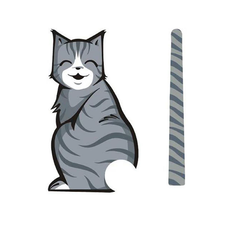 1PCS Creative Cartoon Cat Moving Tail Reflective Car Window Wiper Decals Rear Windshield Sticker Hello kitty car accessories
1PCS Creative Cartoon Cat Moving Tail Reflective Car Window Wiper Decals Rear Windshield Sticker Hello kitty car accessories