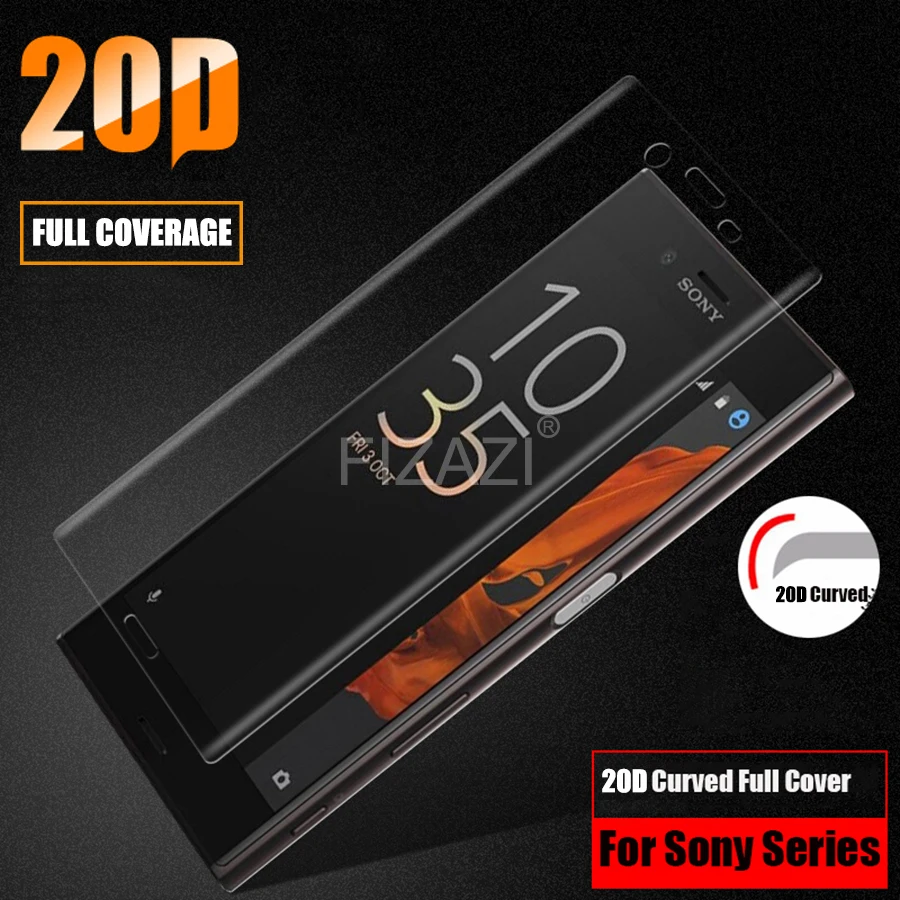 20D Curved Full Cover Screen Protector for Sony Xperia XZ1 XZ2 Compact XZ3 X XA Ultra XA1 Plus XZ Premium Tempered Glass
20D Curved Full Cover Screen Protector for Sony Xperia XZ1 XZ2 Compact XZ3 X XA Ultra XA1 Plus XZ Premium Tempered Glass