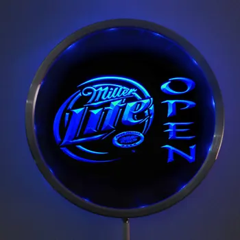 rs-0029 Miller Light OPEN LED Neon Round Signs 25cm/ 10 Inch - Bar Sign with RGB Multi-Color Remote Wireless Control Function
rs-0029 Miller Light OPEN LED Neon Round Signs 25cm/ 10 Inch - Bar Sign with RGB Multi-Color Remote Wireless Control Function