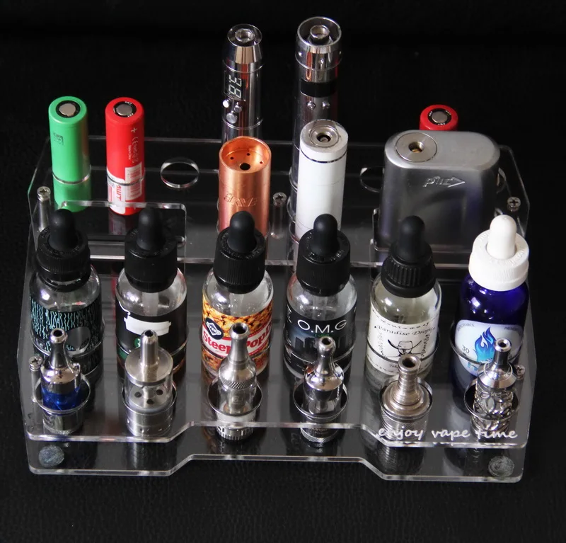 LEIQIDUDU E cig atomizer e liquid 10ml 20ml 30ml bottle box mod battery mechanical display shelf battery rack holder e cigarette
LEIQIDUDU E cig atomizer e liquid 10ml 20ml 30ml bottle box mod battery mechanical display shelf battery rack holder e cigarette