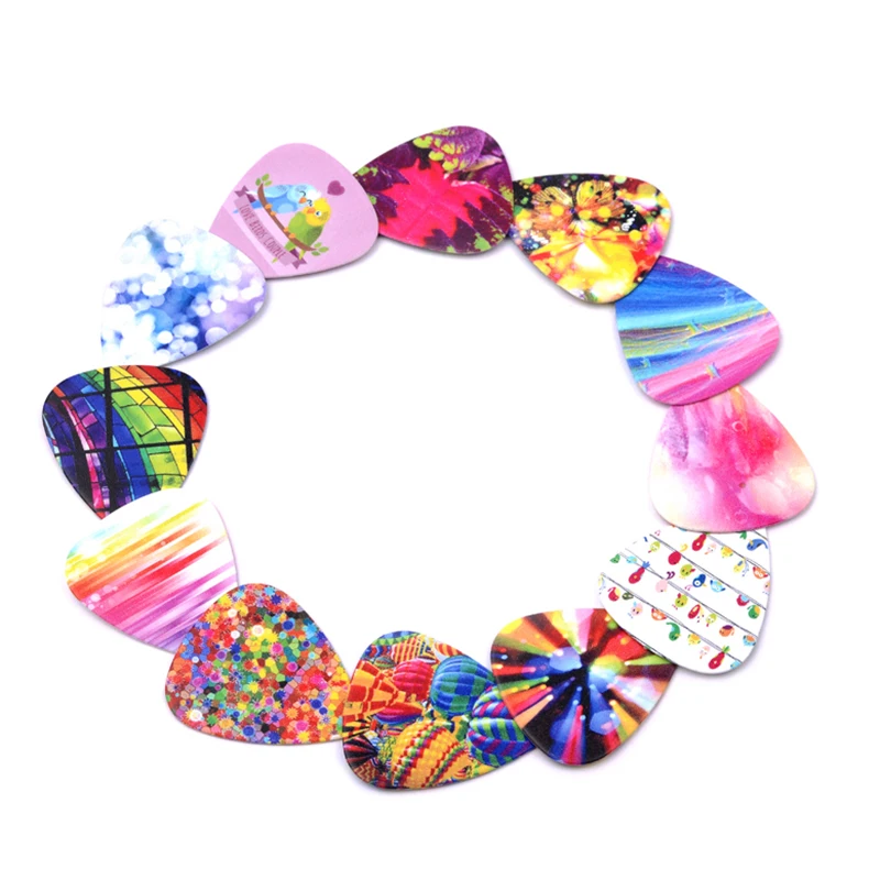 Cheerhas 12\24\36 pcs Celluloid electric Guitar Picks Set Accorted Colorful Pattern series guitar accessories
Cheerhas 12\24\36 pcs Celluloid electric Guitar Picks Set Accorted Colorful Pattern series guitar accessories