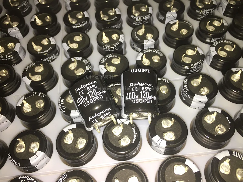 2019 2pcs/10pcs Japan Ruby RUBYCON 120uf 400v USG 22x25mm aluminum electrolytic capacitor Odroid real 400v120uf
2019 2pcs/10pcs Japan Ruby RUBYCON 120uf 400v USG 22x25mm aluminum electrolytic capacitor Odroid real 400v120uf