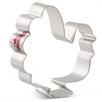 KENIAO Thanksgiving Turkey Cookie Cutter - Fall/Autumn Biscuit Fondant Bread Cutter - 9.4 x 9.5 cm - Stainless Steel
KENIAO Thanksgiving Turkey Cookie Cutter - Fall/Autumn Biscuit Fondant Bread Cutter - 9.4 x 9.5 cm - Stainless Steel