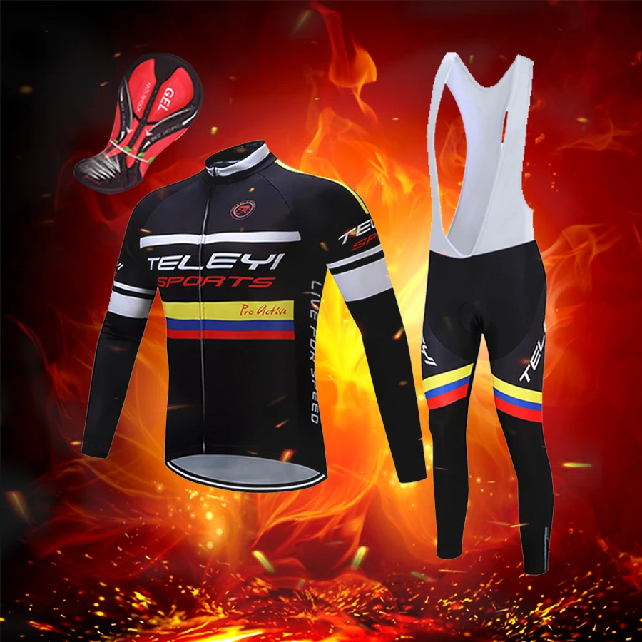 Pro gel cycling jersey set 2019 men thermal fleece bicycle clothing suit winter racing mountain bike clothes mtb sport skinsuit
Pro gel cycling jersey set 2019 men thermal fleece bicycle clothing suit winter racing mountain bike clothes mtb sport skinsuit