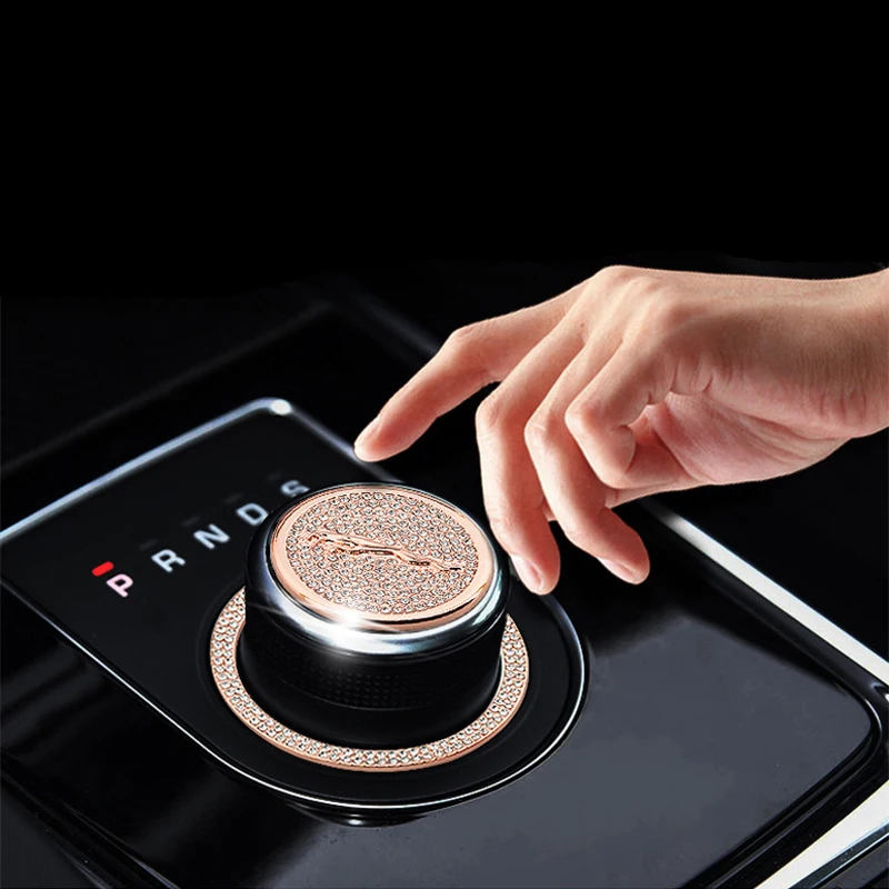 Car Styling Accessories for Jaguar XJL XFL XE F-PACE Car gear panel knob diamond Decorative stickers automobile metal sticker
Car Styling Accessories for Jaguar XJL XFL XE F-PACE Car gear panel knob diamond Decorative stickers automobile metal sticker