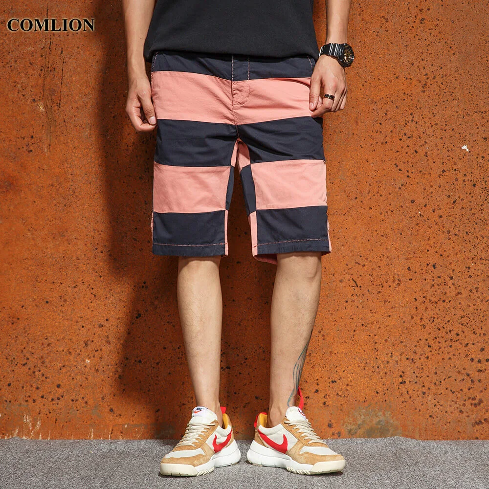2018 Summer Hot Sale Casual Shorts Men Cool Cargo Shorts Fashion Stripe Squad Match Cptton Calf-Length Wear Bermuda Trousers F26
2018 Summer Hot Sale Casual Shorts Men Cool Cargo Shorts Fashion Stripe Squad Match Cptton Calf-Length Wear Bermuda Trousers F26