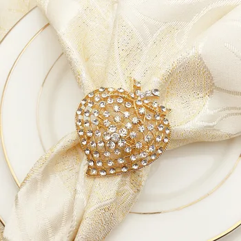 10pcs Banquet setting table decoration napkin ring hotel supplies golden hollow diamond napkin buckle towel ring
10pcs Banquet setting table decoration napkin ring hotel supplies golden hollow diamond napkin buckle towel ring
