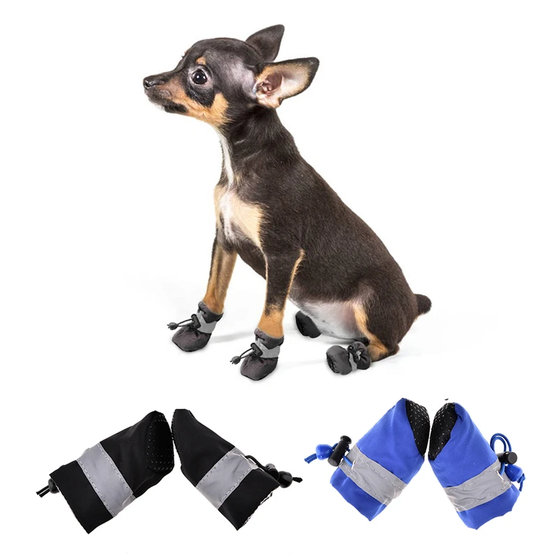 4pcs Waterproof Dog Shoes Nylon Non-slip Rain Boots Puppy Sock Adjustable Sports Shoes with Reflective Strips Pet Shoes for Dogs
4pcs Waterproof Dog Shoes Nylon Non-slip Rain Boots Puppy Sock Adjustable Sports Shoes with Reflective Strips Pet Shoes for Dogs