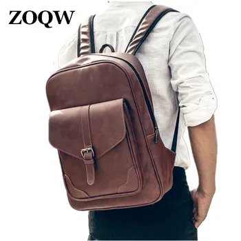 British Style New vintage men Casual backpack male laptop backpack PU Leather shoulders bag schoolbags for teenagers SW0239
British Style New vintage men Casual backpack male laptop backpack PU Leather shoulders bag schoolbags for teenagers SW0239