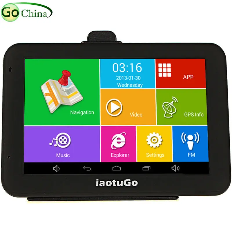 5 inch Capacitive Android GPS Car GPS navigator MTK8127 Quad Core 8G storage 1G ROM WIFI Bluetooth AV-IN Navigation free maps
5 inch Capacitive Android GPS Car GPS navigator MTK8127 Quad Core 8G storage 1G ROM WIFI Bluetooth AV-IN Navigation free maps
