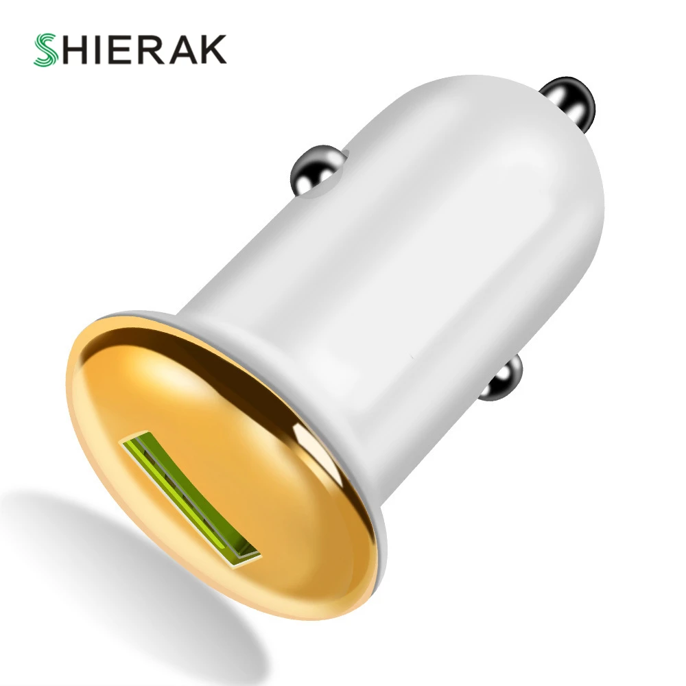 SHIERAK AC/DC Power Adapters Mini QC3.0 Multi-colorful Car Phone Charger 5V 3A With 1 USB Port For Cellphone Pad
SHIERAK AC/DC Power Adapters Mini QC3.0 Multi-colorful Car Phone Charger 5V 3A With 1 USB Port For Cellphone Pad