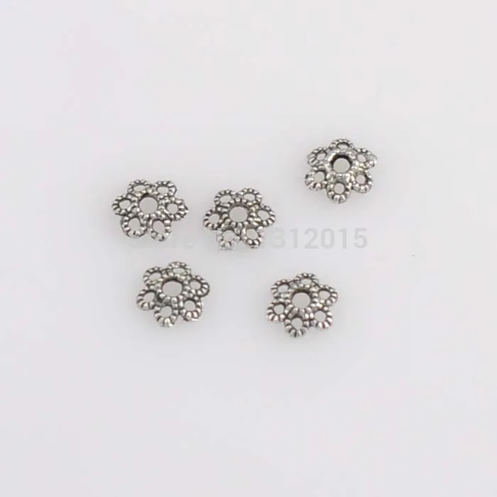 100pcs Tibetan Silver StyleTone Small Flower DIY Metal Spacer beads Caps 6x2mm YTC0031
100pcs Tibetan Silver StyleTone Small Flower DIY Metal Spacer beads Caps 6x2mm YTC0031