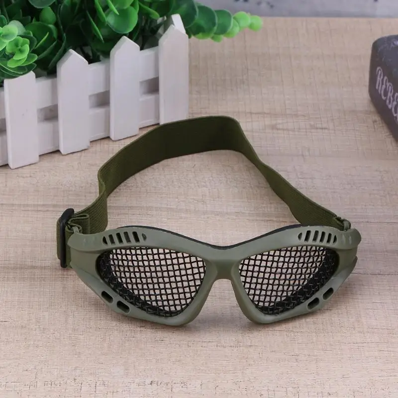 Paintball Goggle Hunting Airsoft Net Eyewear Tactical Eyes Protection Eyeglasses Outdoor Sport Metal Mesh Glasses Hiking Eyewear
Paintball Goggle Hunting Airsoft Net Eyewear Tactical Eyes Protection Eyeglasses Outdoor Sport Metal Mesh Glasses Hiking Eyewear