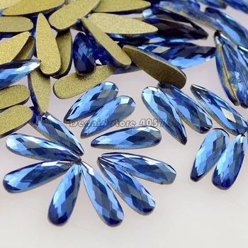 100PCS Glitter Facets Flat Back Drop Shape Blue Color Acrylic Nail Art Rhinestones Gems Decorations DIY Tips
100PCS Glitter Facets Flat Back Drop Shape Blue Color Acrylic Nail Art Rhinestones Gems Decorations DIY Tips