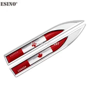 2 x Cool Fashion Car Body Fender Side Metal Chrome Zinc Alloy Knife Side 3D Flag of the Canada Emblems Badges Decals Stickers
2 x Cool Fashion Car Body Fender Side Metal Chrome Zinc Alloy Knife Side 3D Flag of the Canada Emblems Badges Decals Stickers