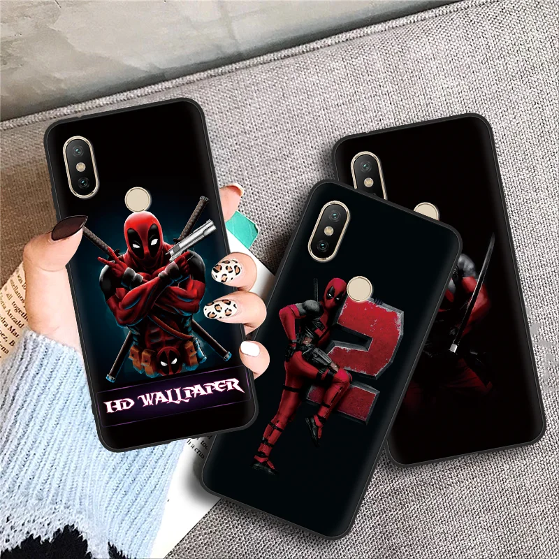 Marvel Deadpool Case For Xiaomi Redmi Note 7 6 5 4 3 Pro 4X 5A S2 Y2 5Plus 6A Black TPU For Xiaomi Mi 9 A1 5X 6X A2 8 Lite Coque
Marvel Deadpool Case For Xiaomi Redmi Note 7 6 5 4 3 Pro 4X 5A S2 Y2 5Plus 6A Black TPU For Xiaomi Mi 9 A1 5X 6X A2 8 Lite Coque