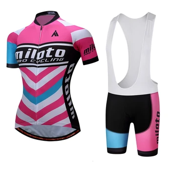 2017 Pink MTB Bike Jersey bib shorts set Ropa Ciclismo maillot Women Cycling Clothing Girl bicycle Top Bottom Racing Breathable
2017 Pink MTB Bike Jersey bib shorts set Ropa Ciclismo maillot Women Cycling Clothing Girl bicycle Top Bottom Racing Breathable