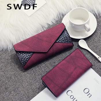 SWDF New Summer Womens Wallets Short Matte Ladies Wallet Vintage Zipper Hasp Vintage Clutch Purses Money Bag Free Drop Shipping
SWDF New Summer Womens Wallets Short Matte Ladies Wallet Vintage Zipper Hasp Vintage Clutch Purses Money Bag Free Drop Shipping