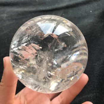 0.68KG Healing clear quartz gemstone natural crystal sphere ball with rainbow for Fengshui decoration JM
0.68KG Healing clear quartz gemstone natural crystal sphere ball with rainbow for Fengshui decoration JM