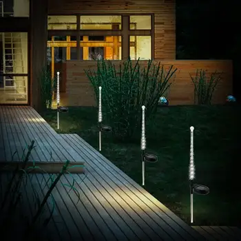 New Solar LED Meteor Rain Light LED Inserted Lawn Light Garden Decorative Garden Light
New Solar LED Meteor Rain Light LED Inserted Lawn Light Garden Decorative Garden Light
