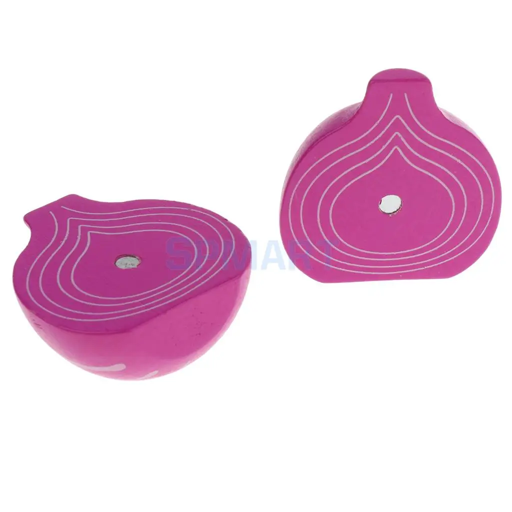 Wooden Magnet Connected Fruits Kitchen Food Bread Cutting Kids Children Toddlers Pretend Play Toy Gift Party Decoration