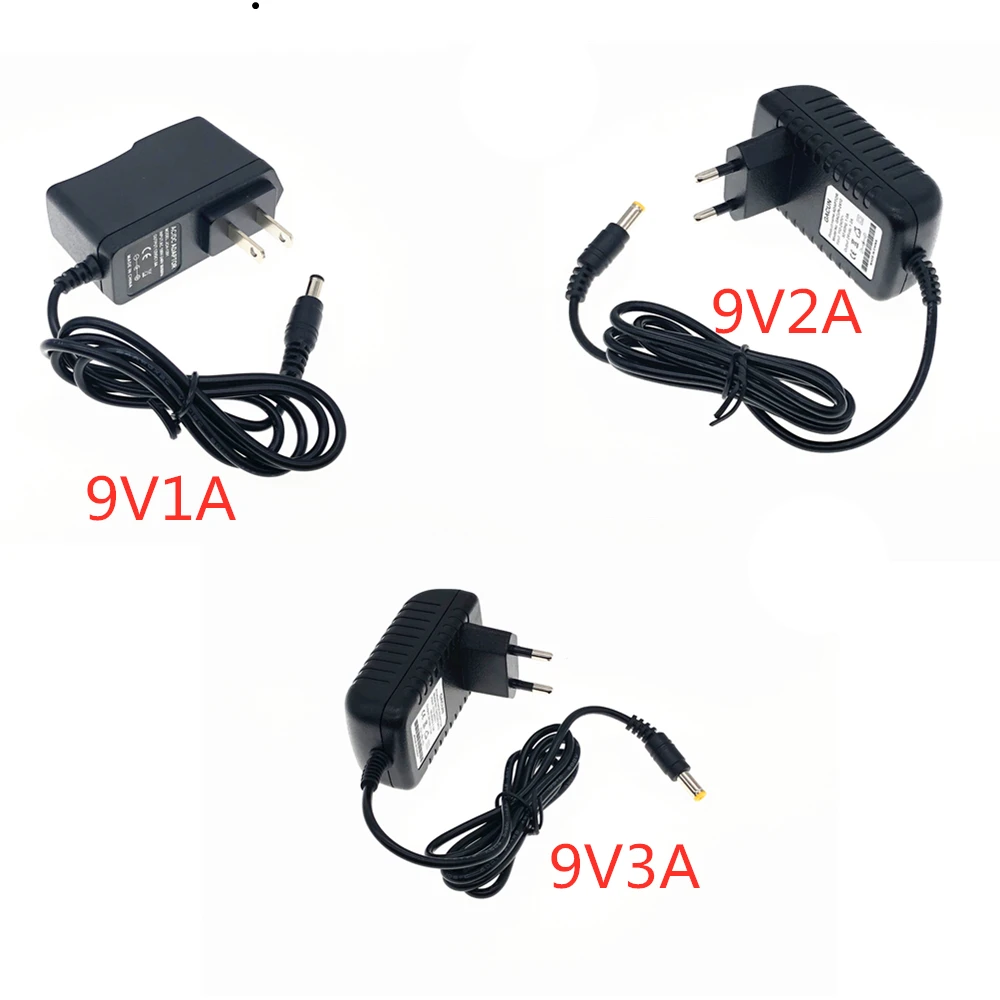 Power Adapter DC 9V 1A 2A 3A Adjustable DC 9 V Volt Power Adapter Charger Supply Switching 220V to 12V Led Light Lamp
Power Adapter DC 9V 1A 2A 3A Adjustable DC 9 V Volt Power Adapter Charger Supply Switching 220V to 12V Led Light Lamp