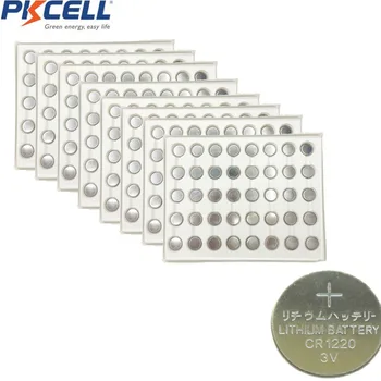Factory Wholesale 1000PCS/Lot PKCELL CR1220 3V Lithium Button Coin Cell Batteries DL1220 LM1220 ECR1220 Battery
Factory Wholesale 1000PCS/Lot PKCELL CR1220 3V Lithium Button Coin Cell Batteries DL1220 LM1220 ECR1220 Battery