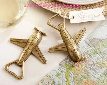 (10 Pieces/lot) Perfect Wedding Gift for Guests of "Let the Adventure Begin" Airplane Bottle Opener Wedding decoration favors
(10 Pieces/lot) Perfect Wedding Gift for Guests of "Let the Adventure Begin" Airplane Bottle Opener Wedding decoration favors