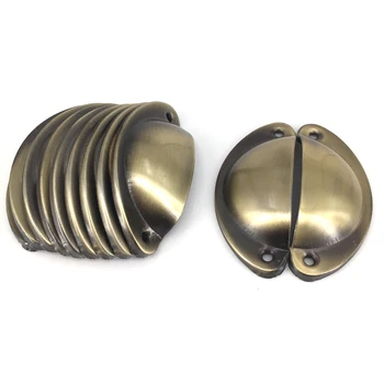 Antique Brass Brush Kitchen Furniture Handle Medicine Cabinet Knob Drawer Semicircle Shell Pull 82x35mm
Antique Brass Brush Kitchen Furniture Handle Medicine Cabinet Knob Drawer Semicircle Shell Pull 82x35mm