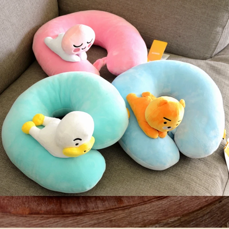 Korean Super Hot Kakao Friends Character U-shape Plush Pillow Ryan Apeach Plush Doll Toys For Car Sofa Bedroom
Korean Super Hot Kakao Friends Character U-shape Plush Pillow Ryan Apeach Plush Doll Toys For Car Sofa Bedroom