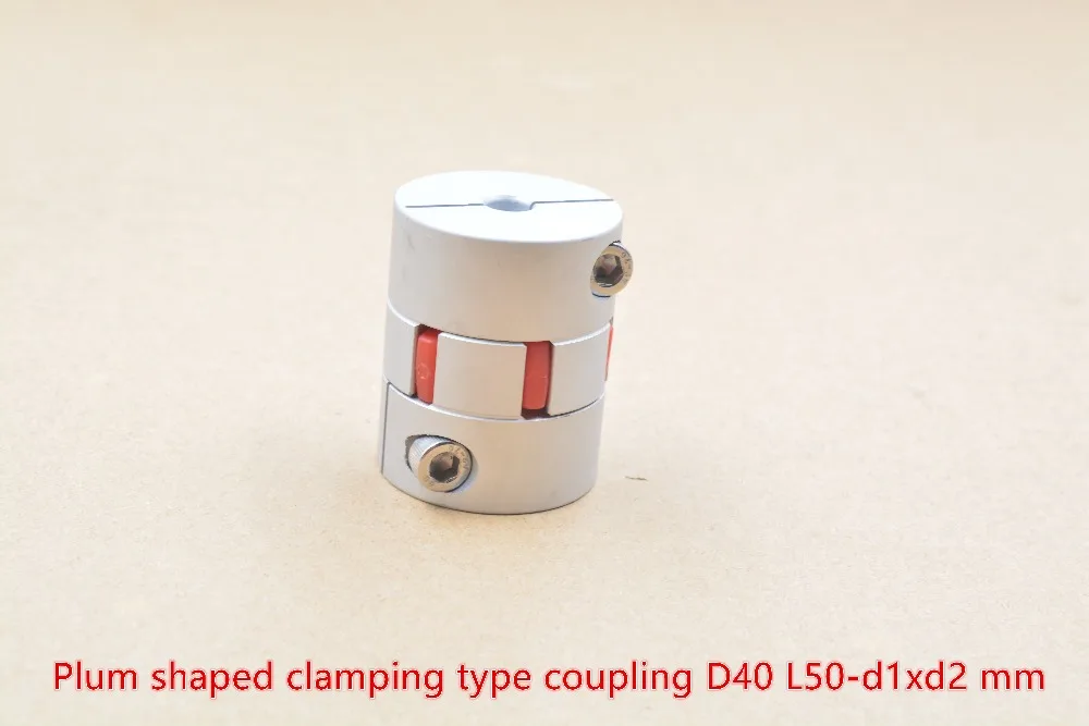D40 L50 hole minimum 8mm maximum 22mm plum shaped clamping flexible coupling shaft coupler encoder stepper motor 1pcs
D40 L50 hole minimum 8mm maximum 22mm plum shaped clamping flexible coupling shaft coupler encoder stepper motor 1pcs