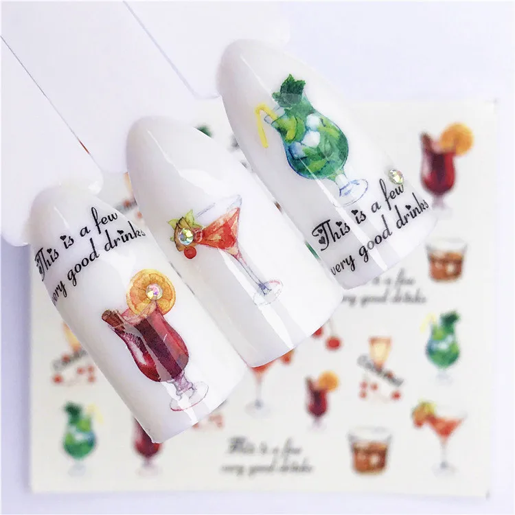 1 pcs Fruit Christmas Nail Stickers Flowers pPlants Water Decal Cat Pattern 3D Manicure Sticker Nail Art Decoration m2N98
1 pcs Fruit Christmas Nail Stickers Flowers pPlants Water Decal Cat Pattern 3D Manicure Sticker Nail Art Decoration m2N98