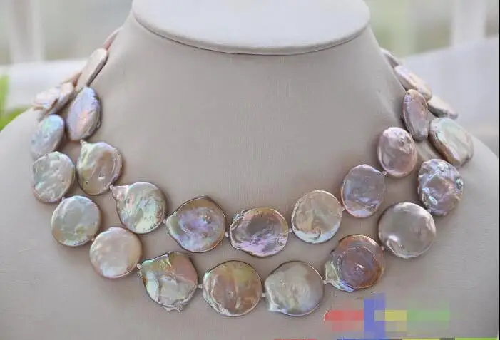 FREE SHIPPING HOT sell new Style >>>> Huge 32" 20mm lavender coin Freshwater cultured pearl necklace
FREE SHIPPING HOT sell new Style >>>> Huge 32" 20mm lavender coin Freshwater cultured pearl necklace