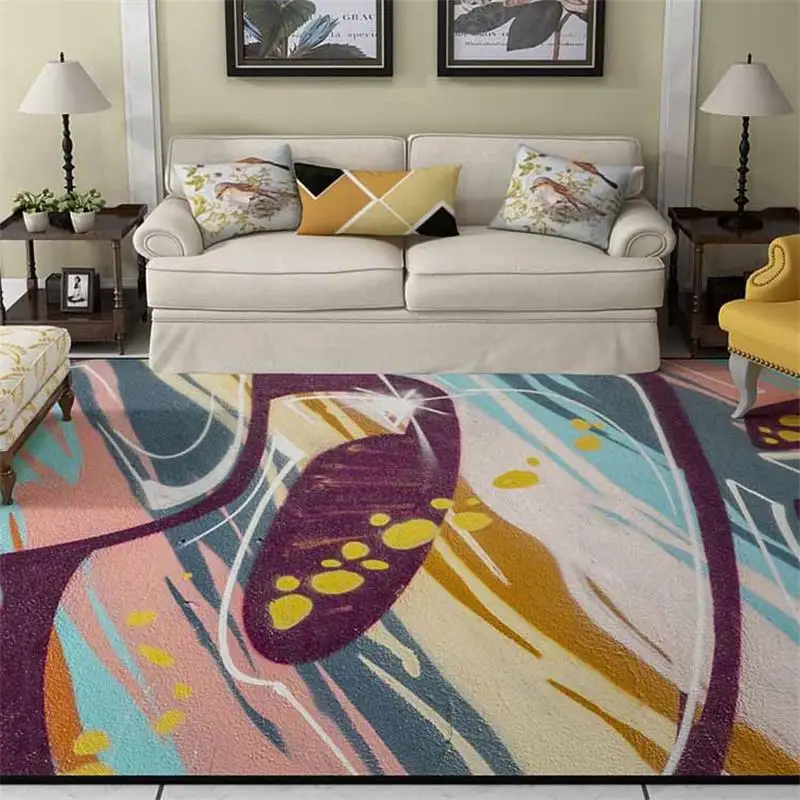 Modern Abstract Art Carpets For Living Room Home Bedroom Soft Rugs And Carpets Coffee Table Sofa Floor Mat Study Textile Carpet
Modern Abstract Art Carpets For Living Room Home Bedroom Soft Rugs And Carpets Coffee Table Sofa Floor Mat Study Textile Carpet