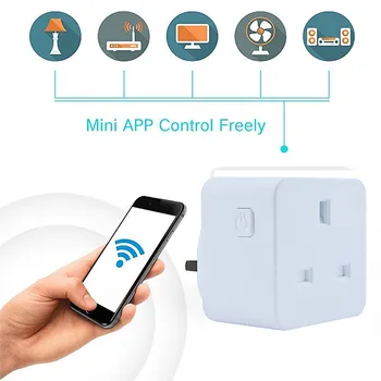 100 pcs Square Smart Plug 16A Home Automation Wifi Socket 100-240V Remote Control UK Wifi Socket Working with Alexa and Google
100 pcs Square Smart Plug 16A Home Automation Wifi Socket 100-240V Remote Control UK Wifi Socket Working with Alexa and Google
