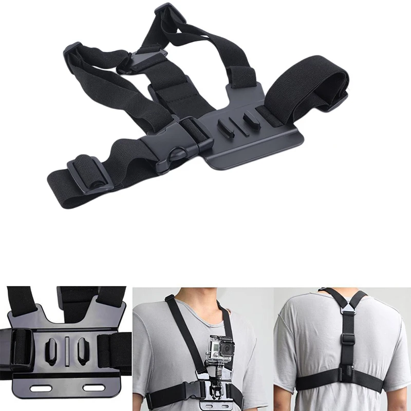 Chest Strap Mount Belt for Gopro Hero 5 4 Xiaomi yi 4K Action Camera Chest Mount Harness for Go Pro SJCAM SJ4000 Sport Cam Fix
Chest Strap Mount Belt for Gopro Hero 5 4 Xiaomi yi 4K Action Camera Chest Mount Harness for Go Pro SJCAM SJ4000 Sport Cam Fix